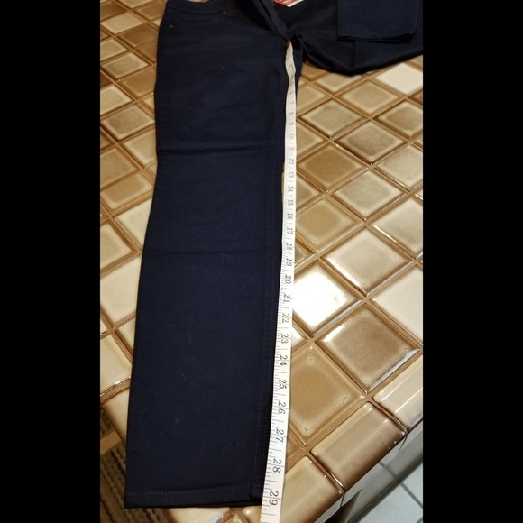 NWT Arizona Jean Co. Navy Skinny Jeans - Picture 8 of 9